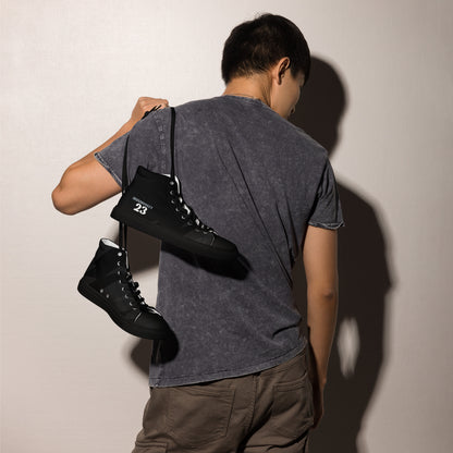 High-Top Leinenschuhe für Herren - Sportswear Iron Monkey 23
