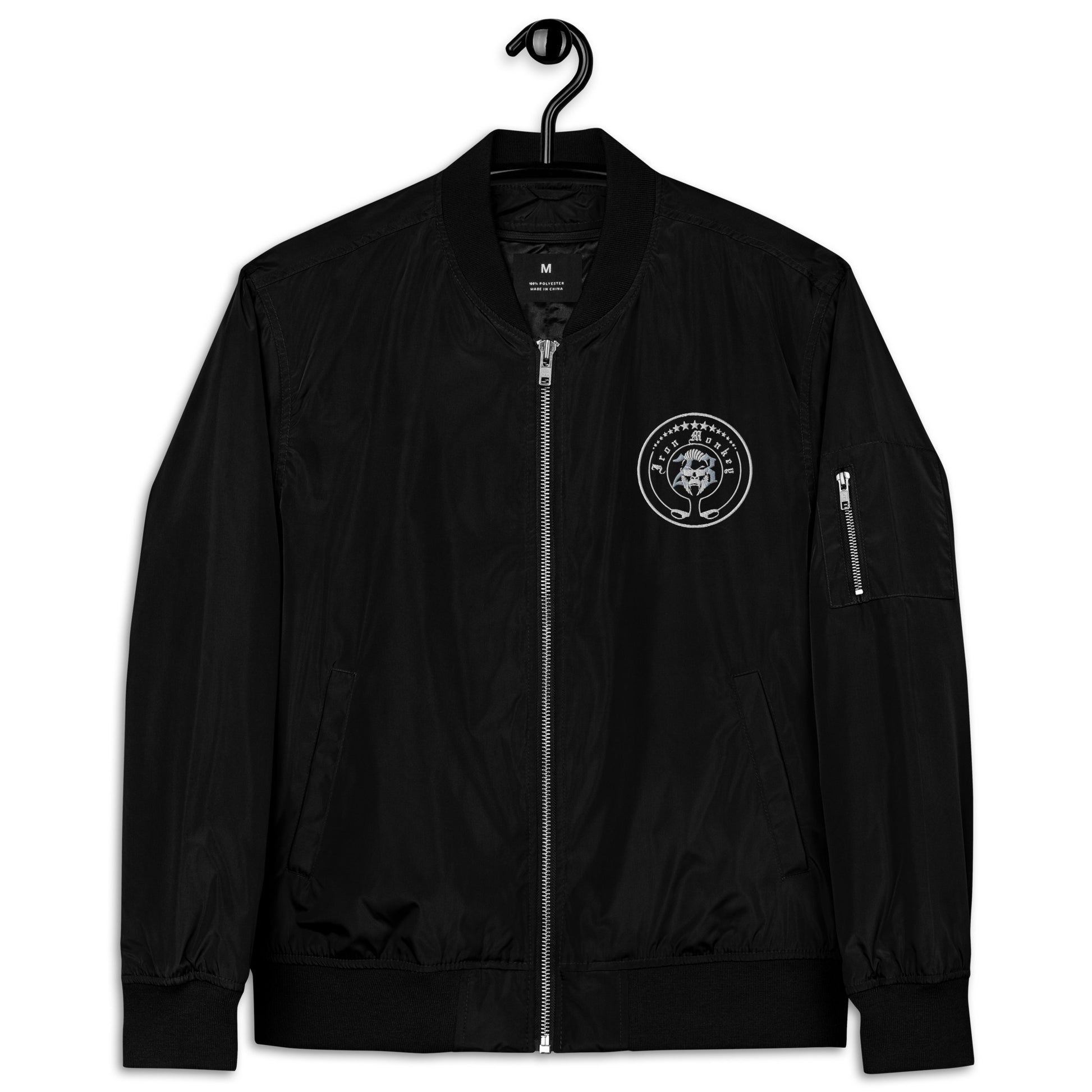 Premium Recycelte Bomberjacke - Sportswear Iron Monkey 23