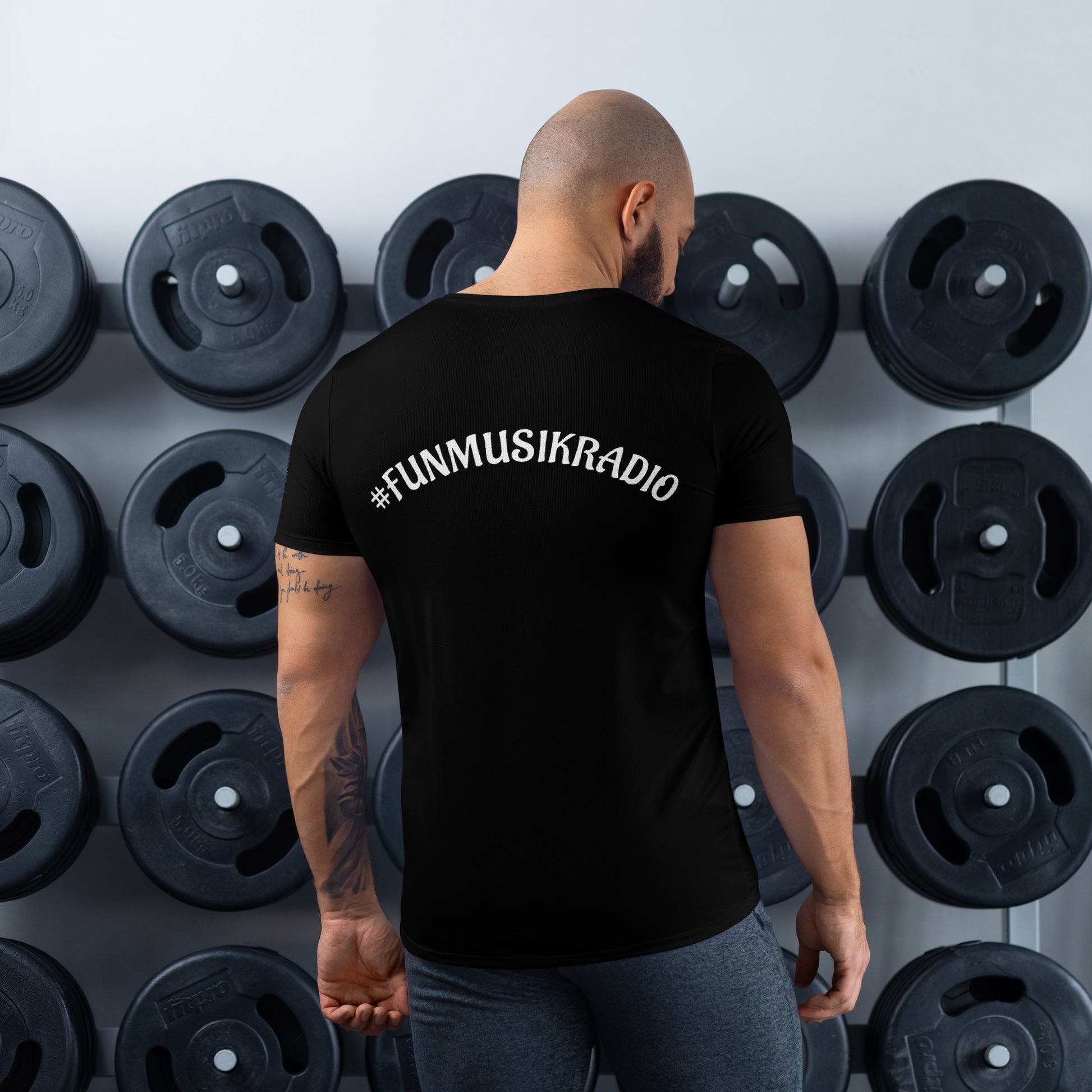 Sport-T-Shirt für DJ Magic Funmusikradio - Sportswear Iron Monkey 23